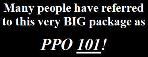 prepare for the PPO test with our PPO 101 / PPO Bible